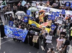 Aksi Damai Global Climate Strike Diintimidasi Preman Tepat di Depan Kepolisian